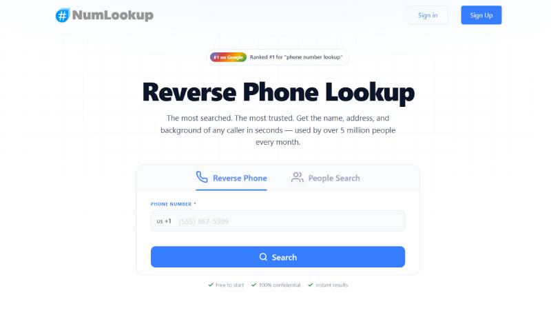 NumLookup NumLookup
