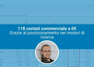 B2c contatti commerciali senza investimento pubblicitario
