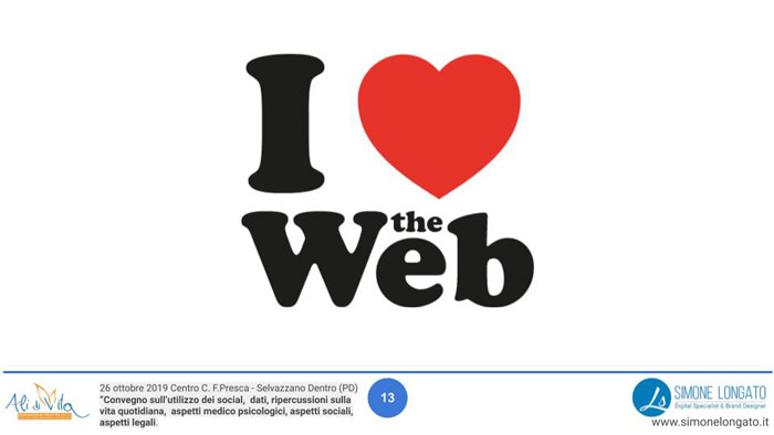 I love the web