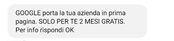 mi ha scritto Google 2 di 3