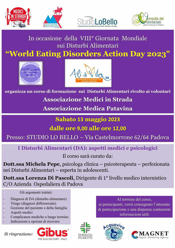 sponsorizzata World Eating Disorders Action Days 2023